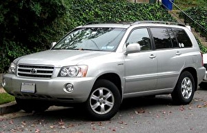 Подбор шин на Toyota Highlander 2003