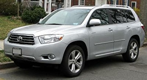 Размер колёс на Toyota Highlander 2008 Подбор шин на Toyota Highlander 2008