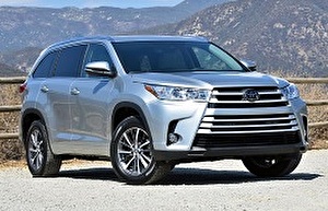 Размер колёс на Toyota Highlander 2018 Подбор шин на Toyota Highlander 2018