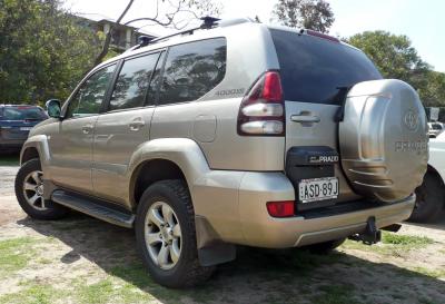 Подбор шин на Toyota Land Cruiser Prado 2003