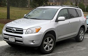 Подбор шин на Toyota RAV4 2006