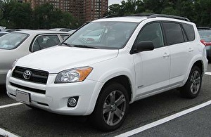 Подбор шин на Toyota RAV4 2009