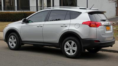 Подбор шин на Toyota RAV4 2014