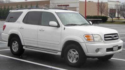 Размер колёс на Toyota Sequoia 2004 Подбор шин на Toyota Sequoia 2004