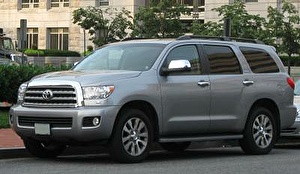 Подбор шин на Toyota Sequoia 2009