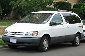 Подбор шин на Toyota Sienna 2002