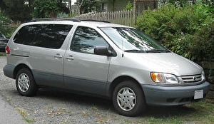 Подбор шин на Toyota Sienna 2003