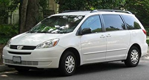 Подбор шин на Toyota Sienna 2004