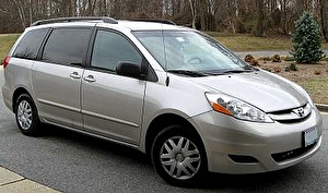 Подбор шин на Toyota Sienna 2006