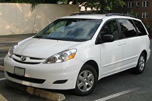 Подбор шин на Toyota Sienna 2009