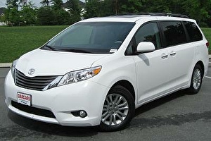 Подбор шин на Toyota Sienna 2011