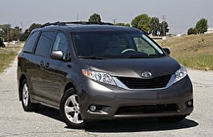 Подбор шин на Toyota Sienna 2012