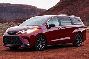 Подбор шин на Toyota Sienna 2021