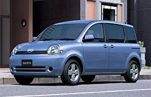 Размер колёс на Toyota Sienta 2004 Подбор шин на Toyota Sienta 2004