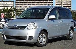 Подбор шин на Toyota Sienta 2008