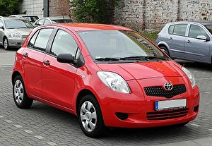 Подбор шин на Toyota Yaris 2011