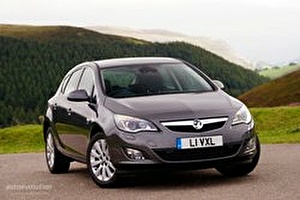 Подбор шин на Vauxhall Astra 2012