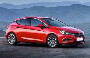 Подбор шин на Vauxhall Astra 2015