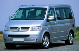Подбор шин на Volkswagen California 2008