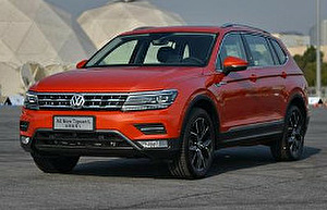 Размер колёс на Volkswagen Tiguan Allspace 2018 Подбор шин на Volkswagen Tiguan Allspace 2018