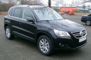 Подбор шин на Volkswagen Tiguan 2007