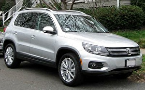 Подбор шин на Volkswagen Tiguan 2012