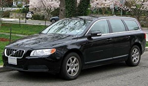 Подбор шин на Volvo V70 2012