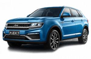 Подбор шин и дисков для автомобиля Zotye Domy X7. Шины на Zotye