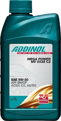 Addinol Mega Power MV 0538 C2 5W-30 1л