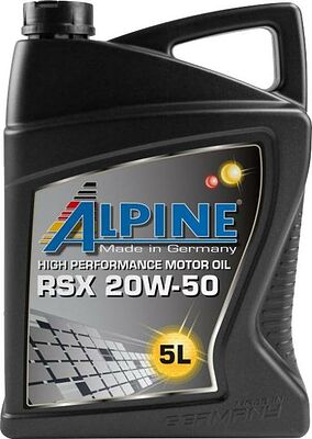 Alpine RSX 20W-50 5л