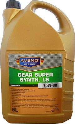 Aveno Gear Super Synthetic 75W-90 GL-4/5 5л