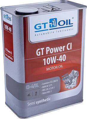 GT Oil Power ci 10W-40 4л