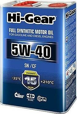 Hi-Gear Full Synthetic Motor Oil