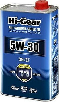 Hi-Gear Full Synthetic Motor Oil 5W-30 1л