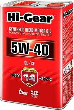 Hi-Gear Synthetic Blend Motor