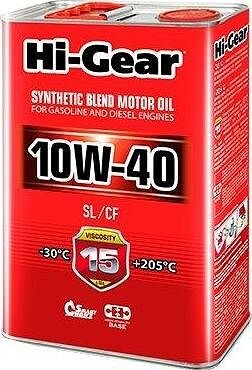 Hi-Gear Synthetic Blend Motor 10W-40 4л