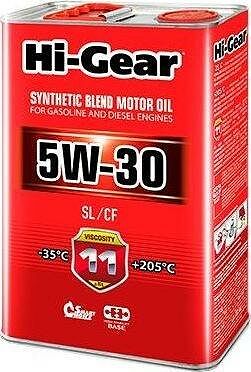 Hi-Gear Synthetic Blend Motor 5W-30 4л