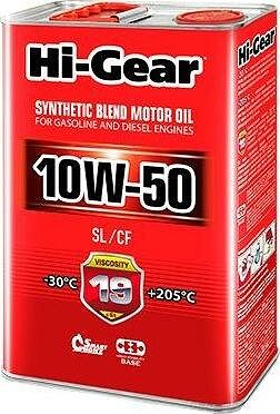 Hi-Gear Synthetic Blend Motor 10W-50 4л