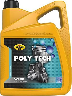 Kroon Oil Poly Tech 5W-30 5л