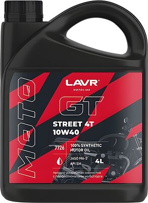 Lavr MOTO GT STREET 4T 10W-40 SM 4л