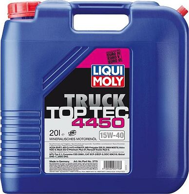 Liqui Moly Top Tec Truck 4450 15W-40 20л