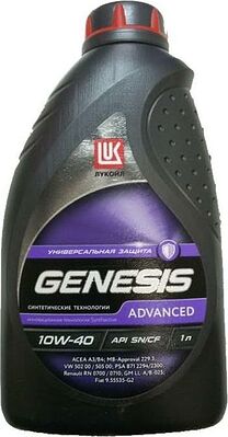 Лукойл Genesis Advanced 10W-40 1л