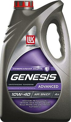 Лукойл Genesis Advanced 10W-40 4л