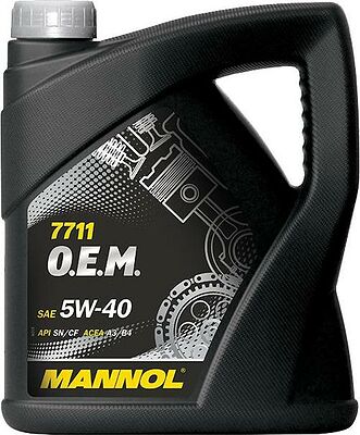 Mannol 7711 O.E.M. 5W-40 4л