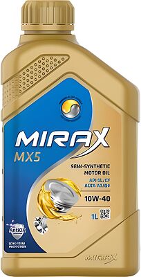 MIRAX MX5 10W-40 SL/CF A3/B4 1л
