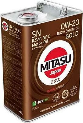 Mitasu MJ-102 Gold SN 0W-20 4л