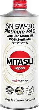 Mitasu MJ-111 Platinum PAO SN 5W-30 1л