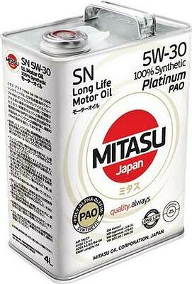 Mitasu MJ-111 Platinum PAO SN 5W-30 4л