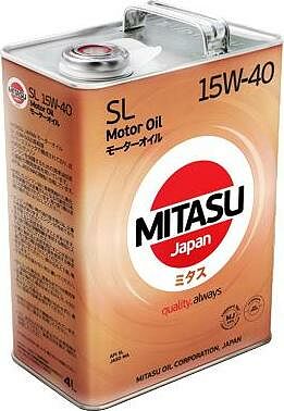 Mitasu MJ-133 Motor Oil SL 15W-40 4л