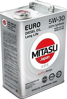 Mitasu MJ-210 Euro Diesel LL 5W-30 4л